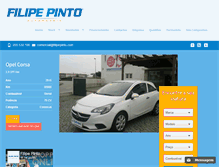 Tablet Screenshot of filipepinto.com